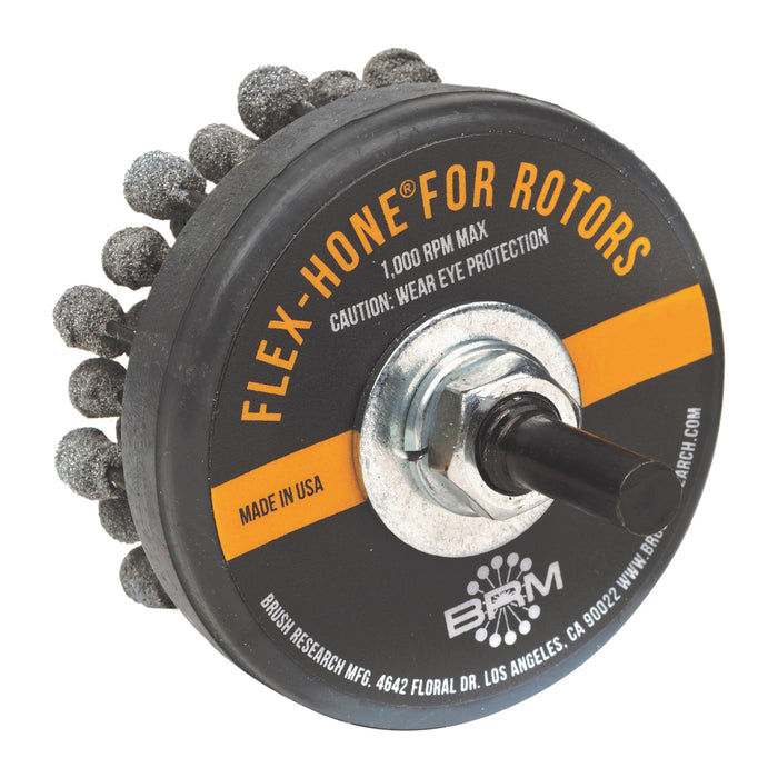 BRM RMFH240Z25 FLEX-HONE® for Rotors 240 Grit Zirconia Alumina #1525 Fine