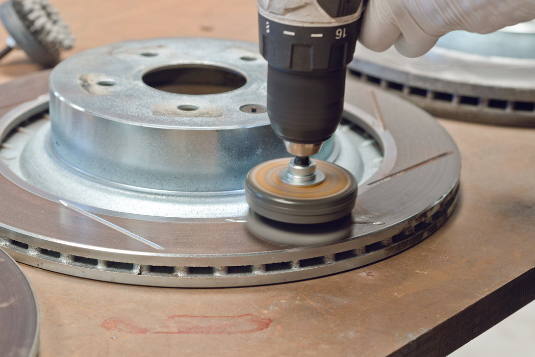 BRM RMFH240Z25 FLEX-HONE® for Rotors 240 Grit Zirconia Alumina #1525 Fine