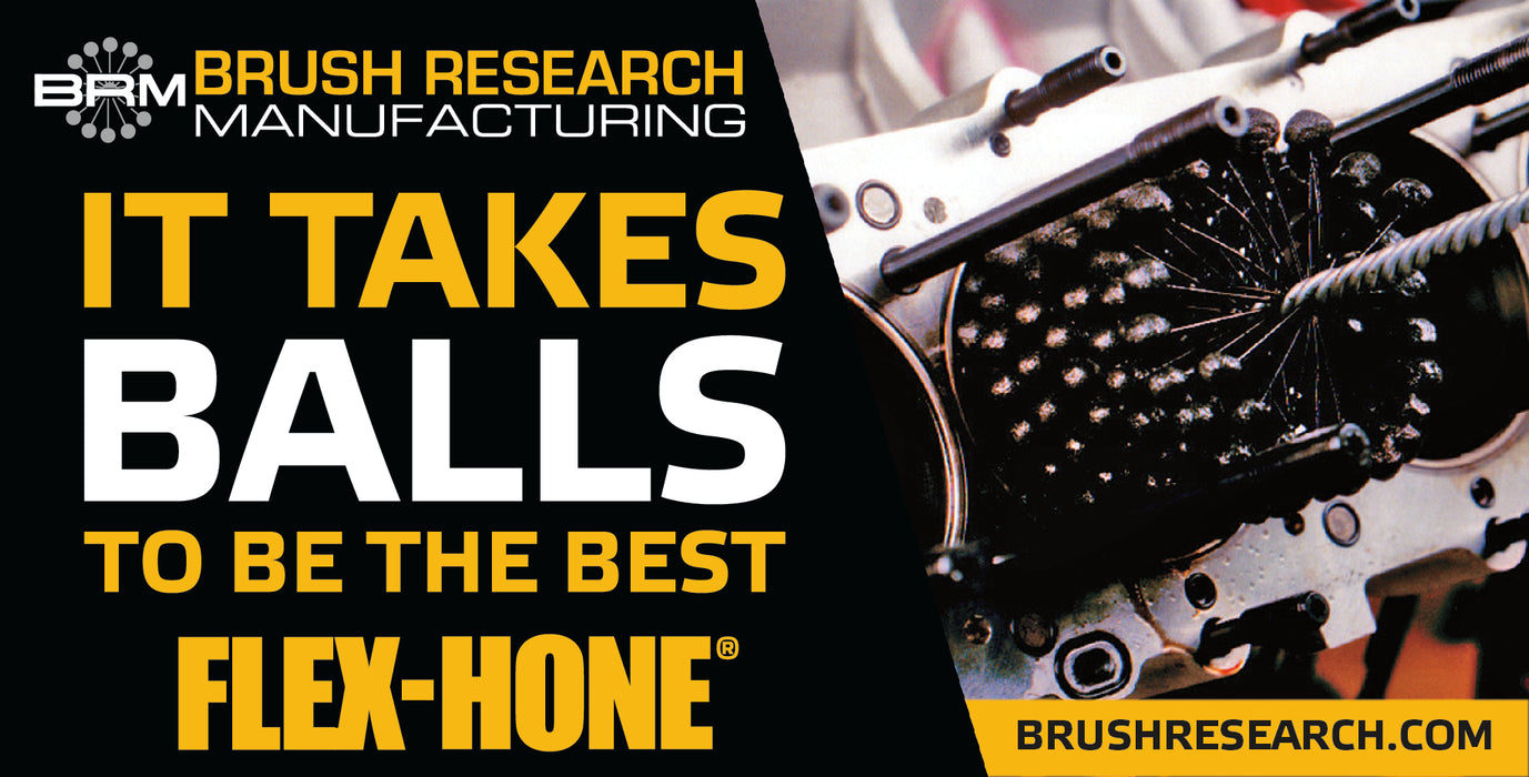 It Takes Balls To Be the Best- FLEX-HONE® Automotive Sticker (3" X 6")