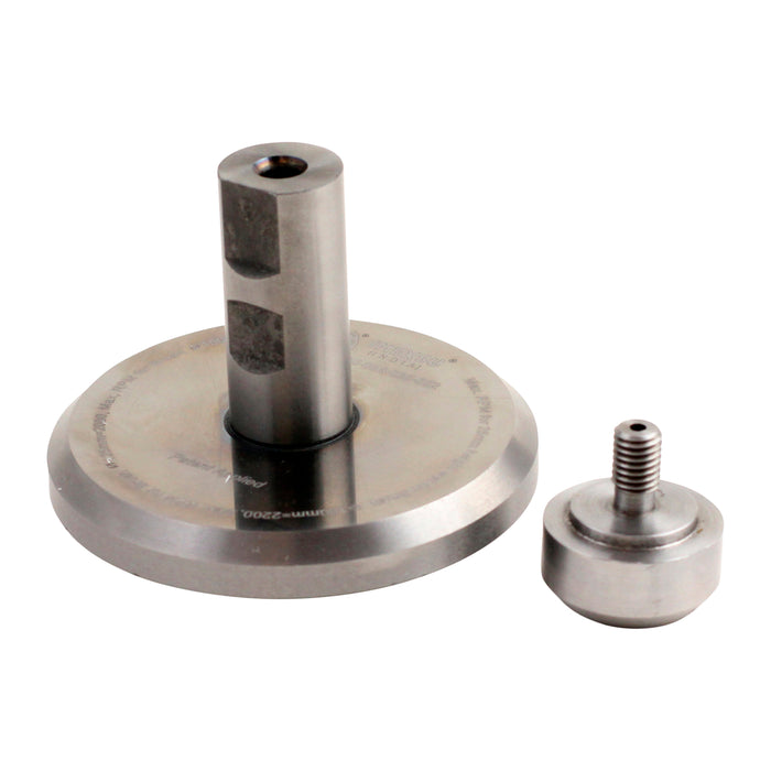 BRM ADHSMSL-NAMPOWER ABRASIVE DISC BRUSH HOLDER-SIDELOCK COLLET FLOW THRU, METAL 25MM PLAIN