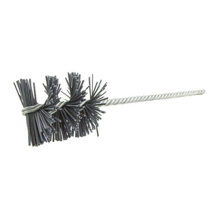 BRM 14696 Rectangular Filament Abrasive Nylon Brush, For Holes Between 2.500"-3.000", 120SC