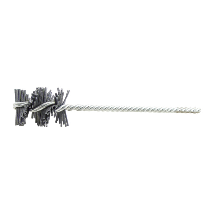 BRM 14692 Rectangular Filament Abrasive Nylon Brush, For Holes Between 1.750"-2.250", 120SC