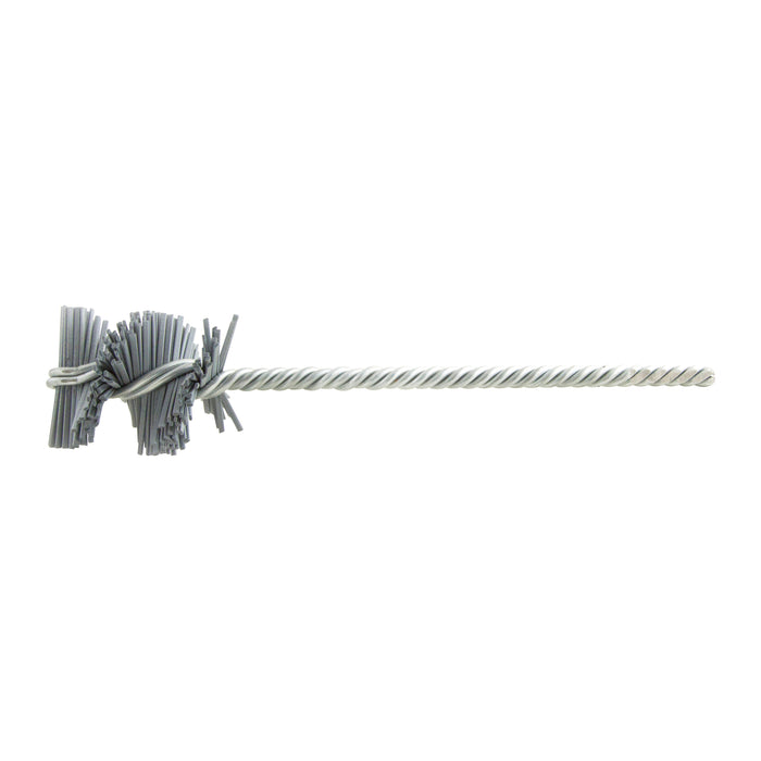 BRM 14650 Rectangular Filament Abrasive Nylon Brush, For Holes Between 1.250"-1.750", 320SC