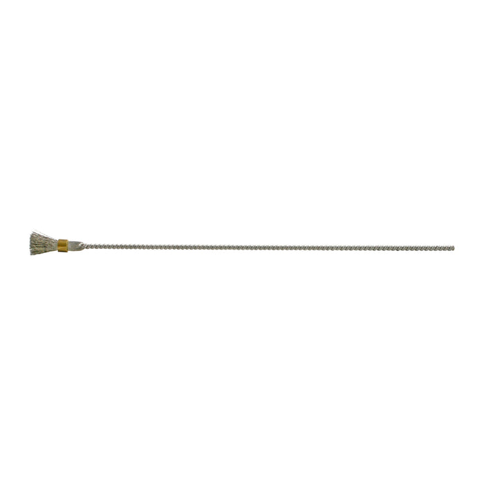 SB1 Injector Cavity Seating Brush, .250" Diameter, Stainless Steel, 8" OAL