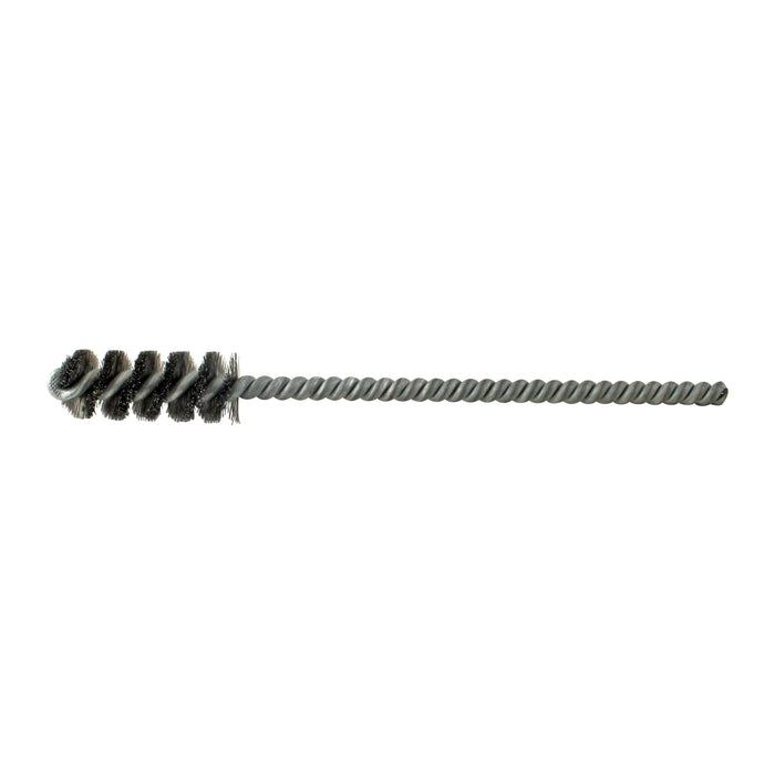 SPB1 Spark Plug Brush, .625" Diameter, Carbon Steel Fill, 6" OAL
