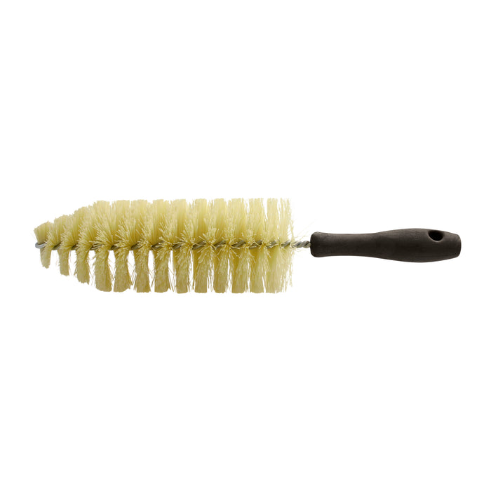 Spoke Brush, 3" Diameter, Polypropylene Filament, 13.50" OAL