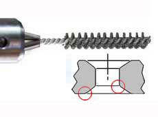 SPECIALTY FLEX-HONES FOR CHAMFER BLENDING